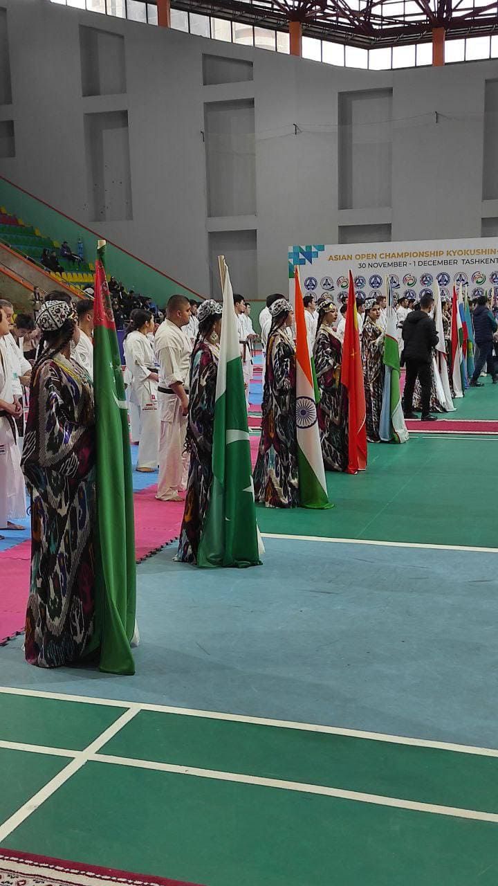 Открытый Чемпионат Азии по Киокушин-Кан карате 2024 в г. Ташкент
