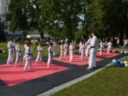 Открытые тренировки школы карате для детей «Школа Мужества»