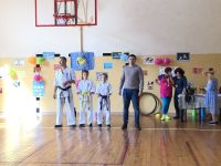 Мастер-класс киокушинкай карате в 21-й школе Минска