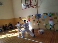 Мастер-класс киокушинкай карате в 21-й школе Минска