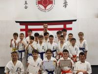 Результаты КЮ-теста минской школы кекусинкай карате «Школа Мужества»