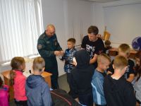 Школа карате в летнем лагере с МЧС