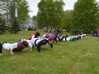 Выступление в парке Победы на 9 мая