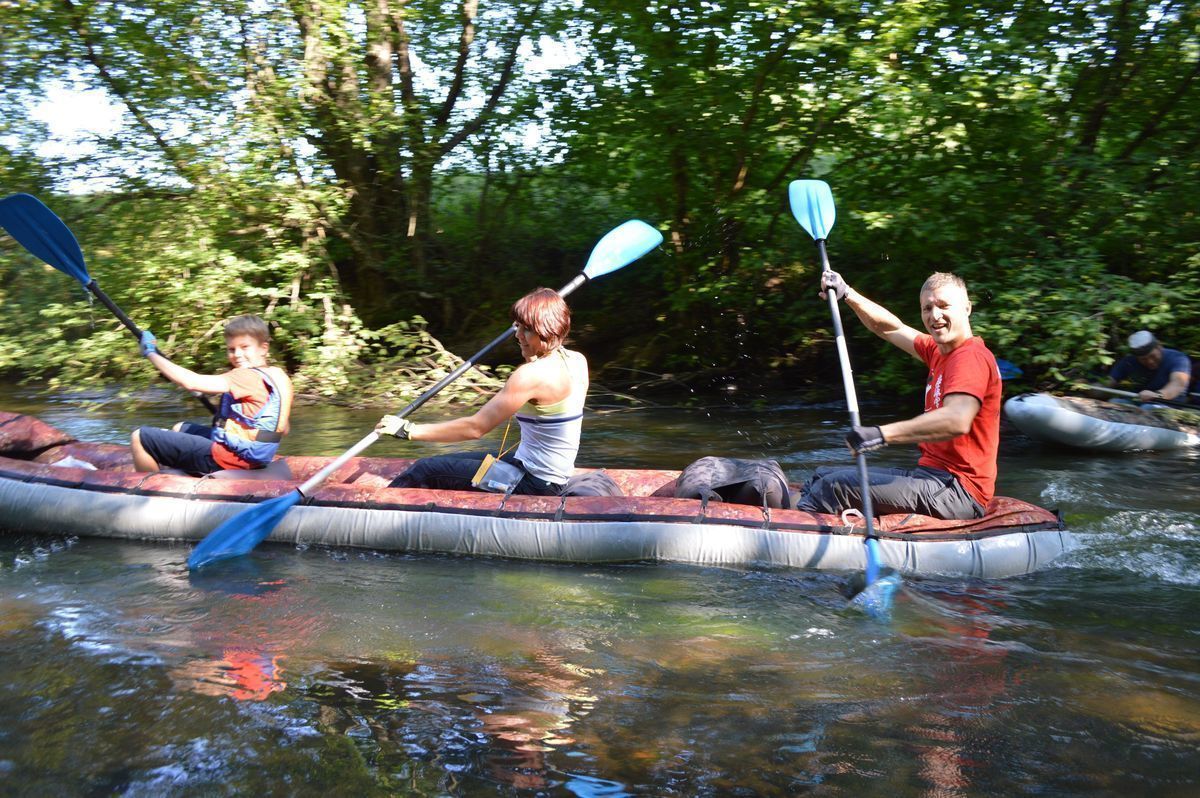 Третий поход на байдарках
