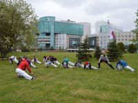 Выступление в парке Победы на 9 мая