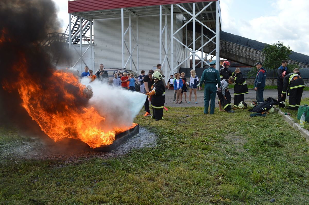 Летний лагерь каратистов с МЧС 2019