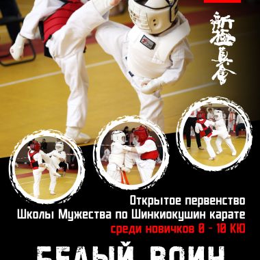 Первенство по Шинкиокушин карате БЕЛЫЙ ВОИН