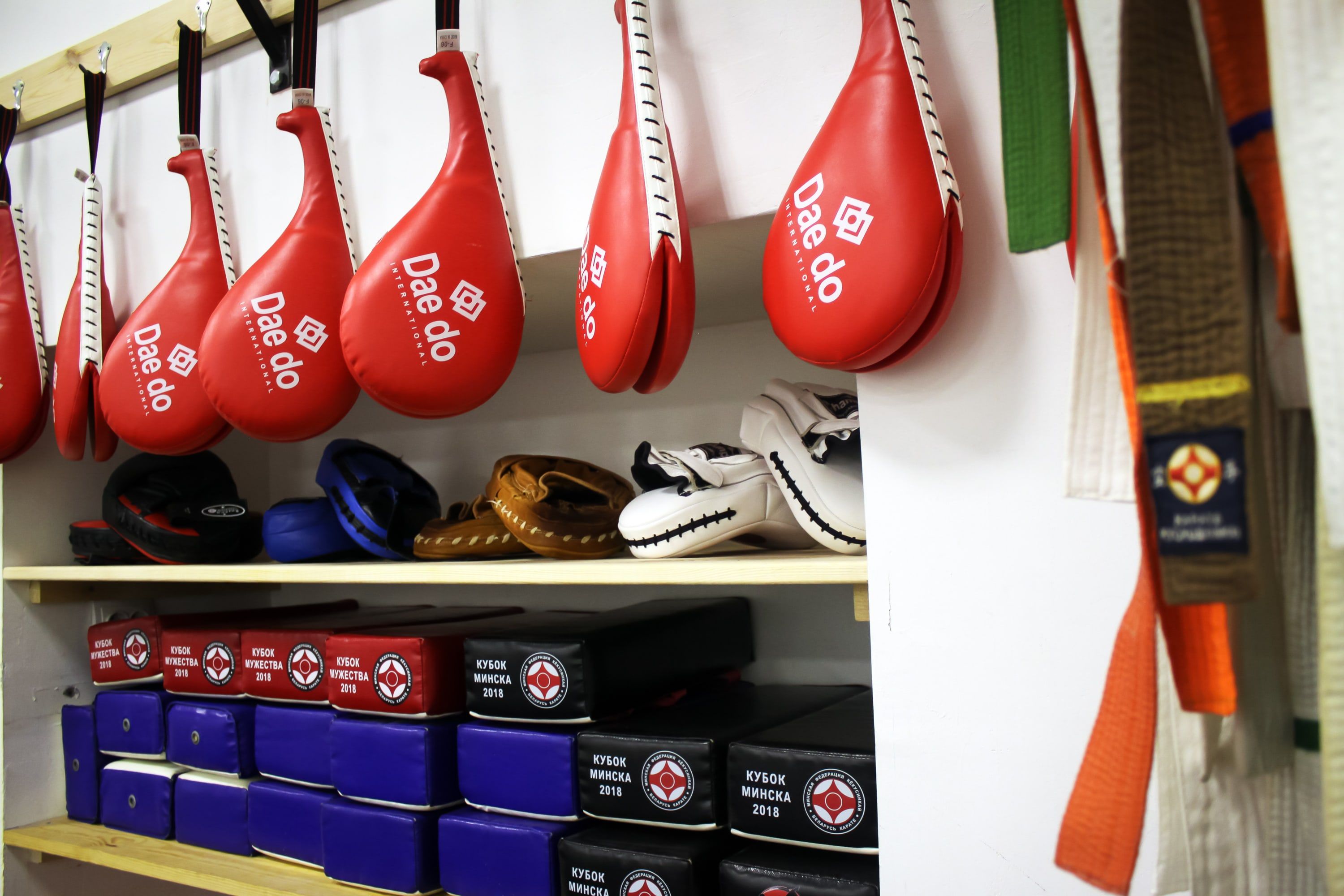 Залы «Школы Мужества» в центре Минска