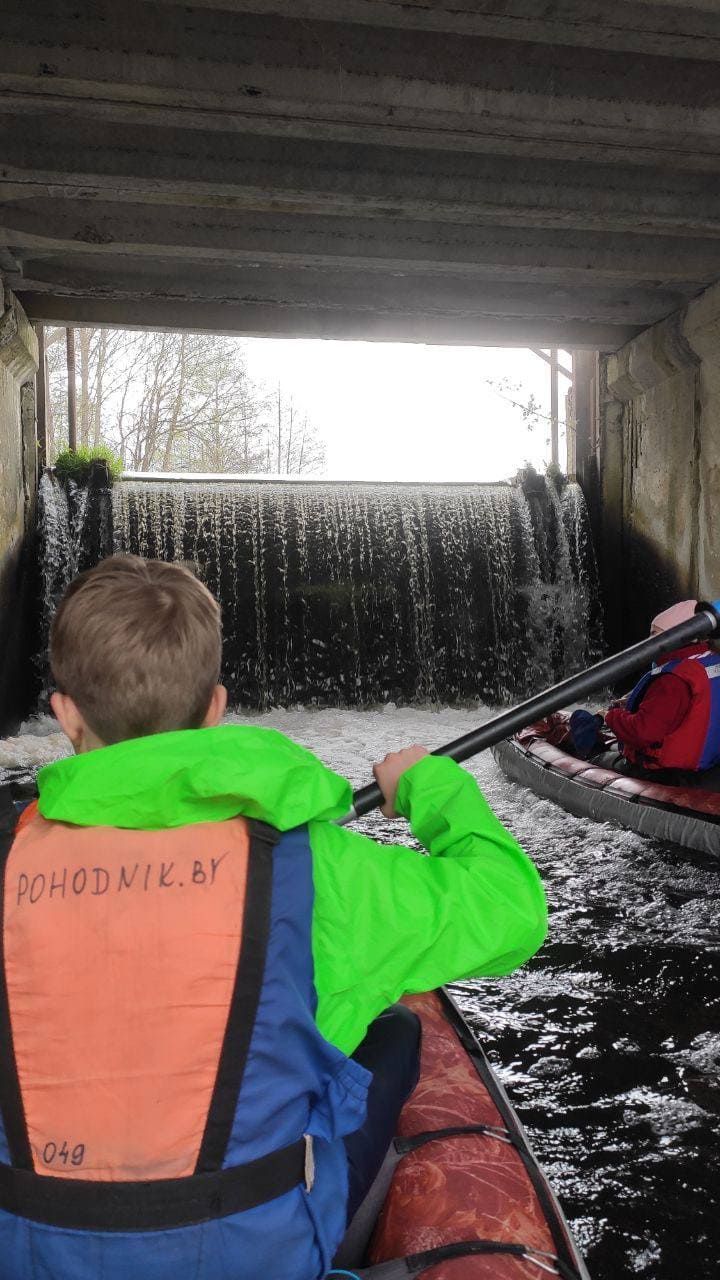 Поход на байдарках по реке Уса со Школой карате