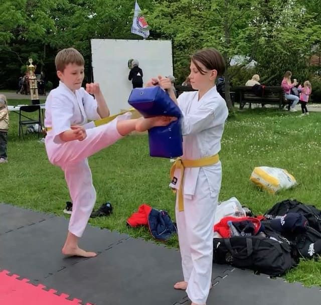 Мастер-классы по киокушин карате в Ботаническом саду