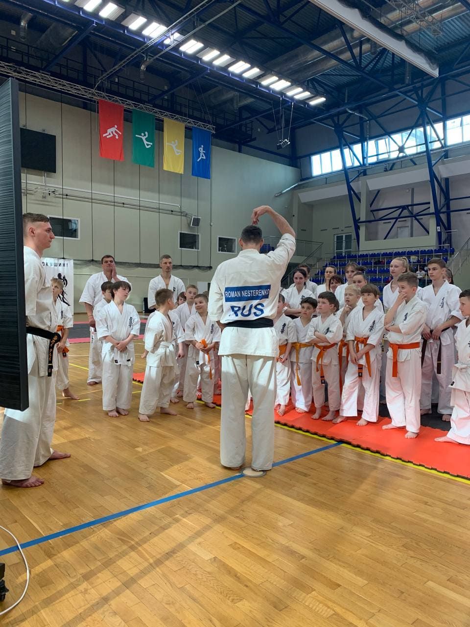 Семинар Андрея Киткина и Романа Нестеренко по карате