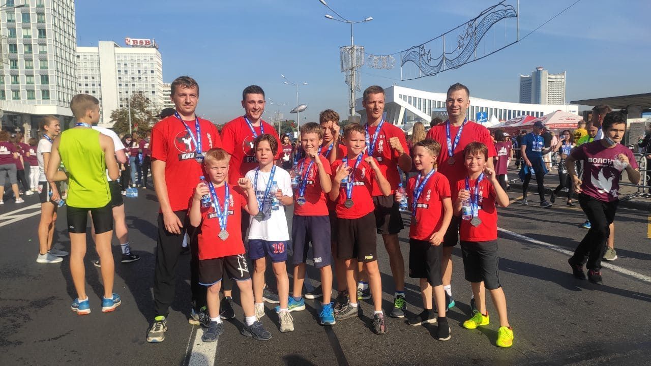 Школа Мужества в крупнейшем марафоне страны