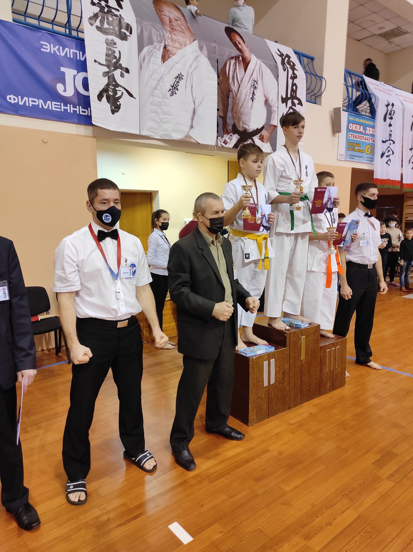 Минская школа карате «Школа Мужества» на турнире по карате в Барановичах