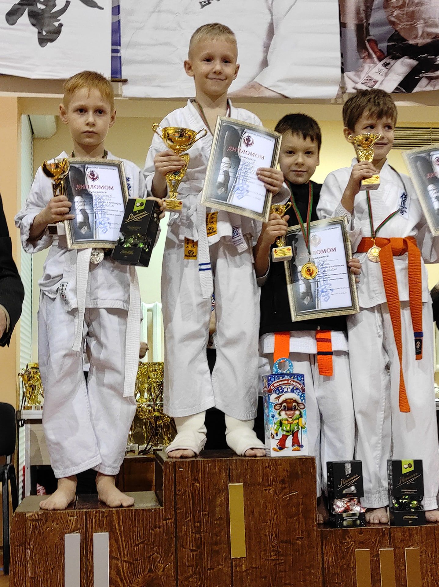 Минская школа карате «Школа Мужества» на турнире по карате в Барановичах