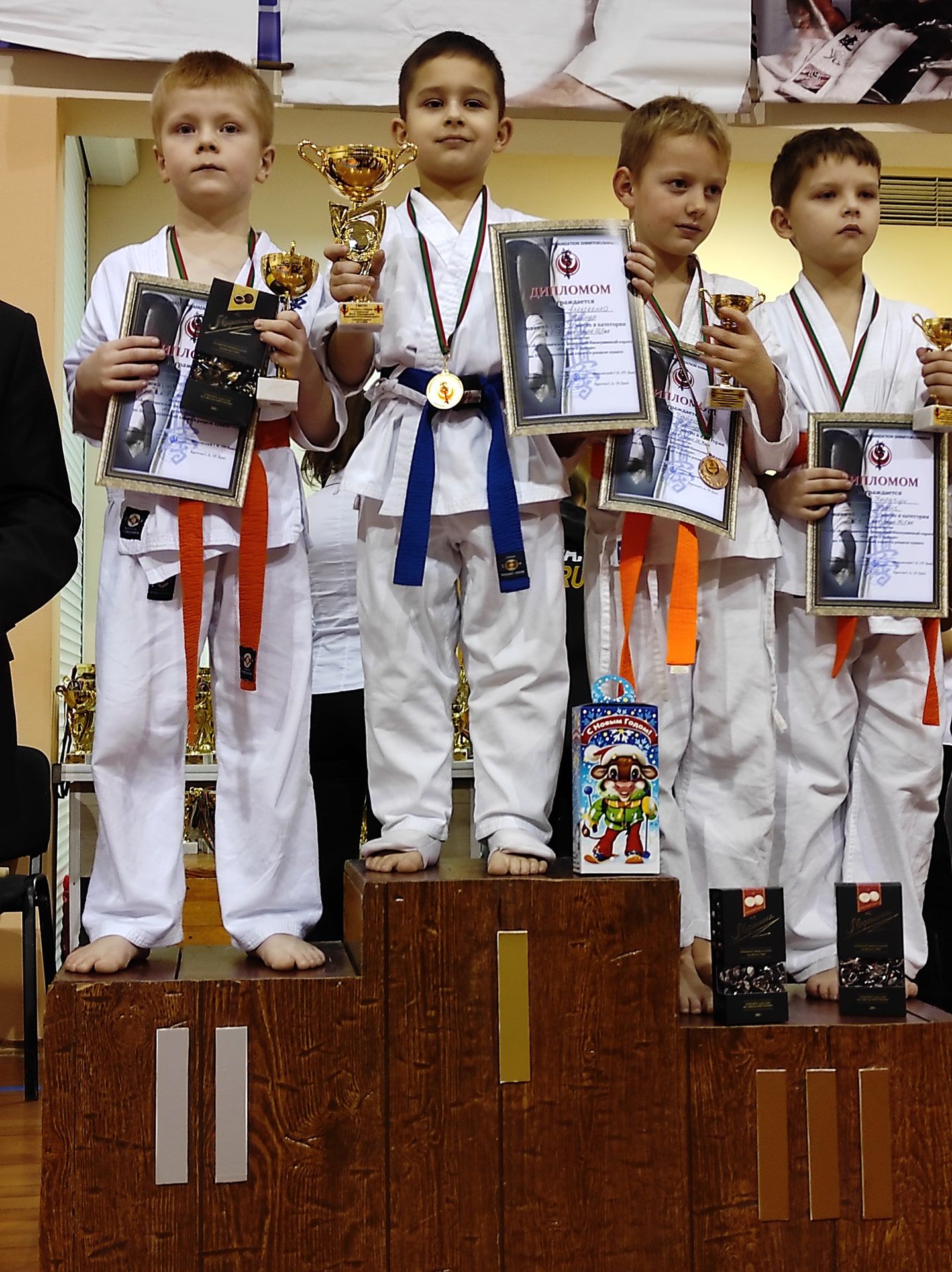 Минская школа карате «Школа Мужества» на турнире по карате в Барановичах