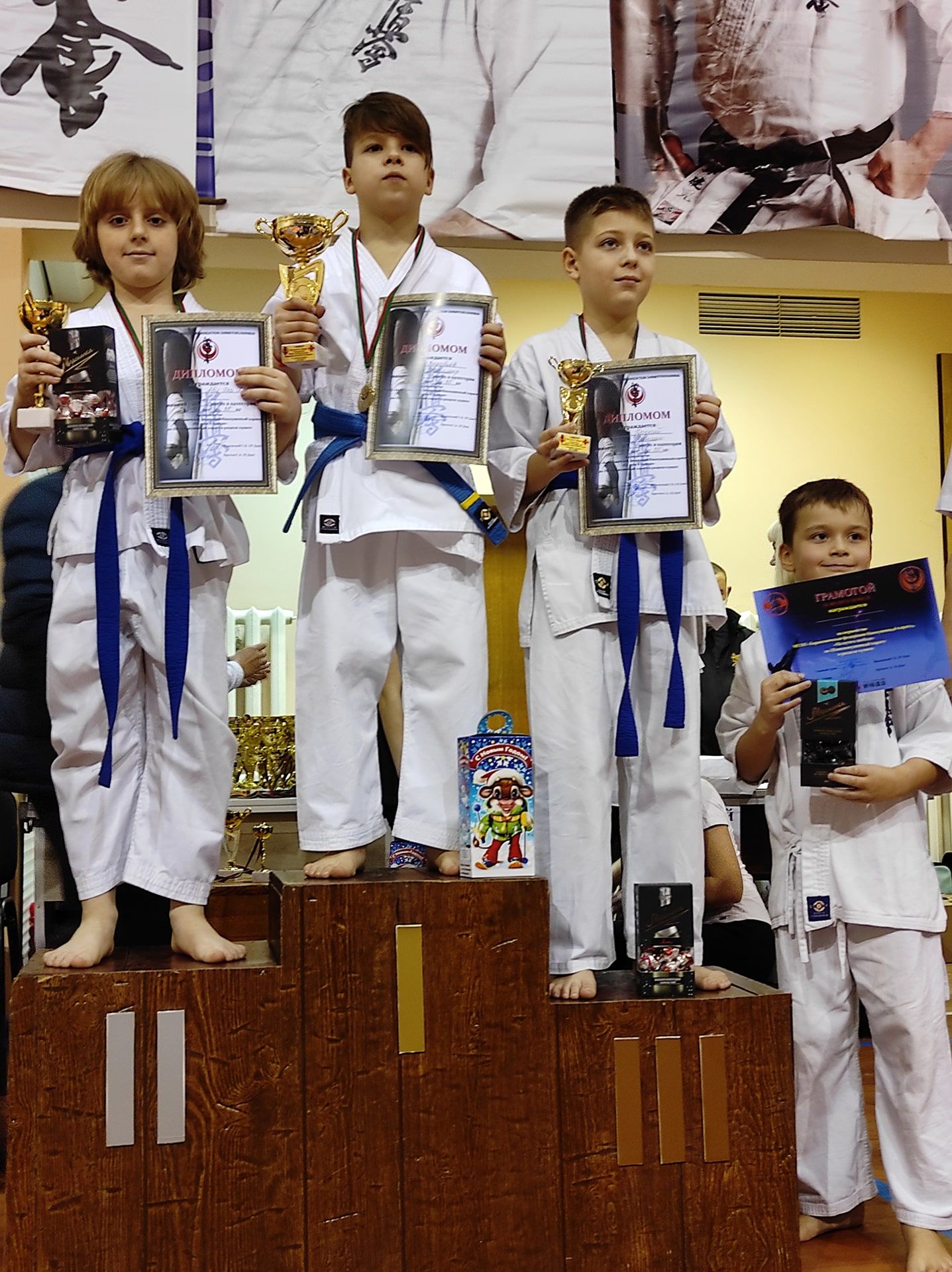 Минская школа карате «Школа Мужества» на турнире по карате в Барановичах