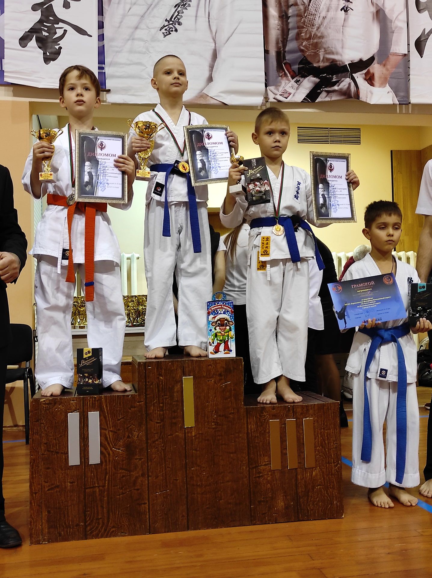Минская школа карате «Школа Мужества» на турнире по карате в Барановичах