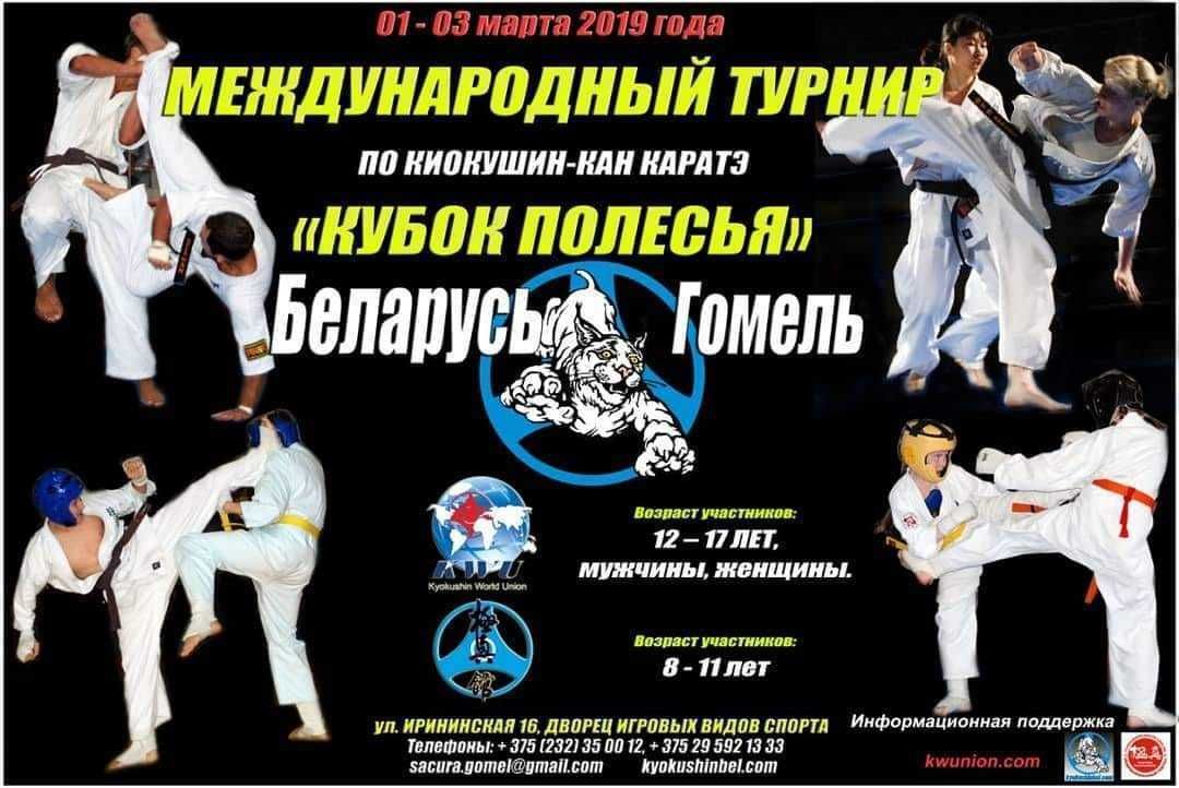 Положение турнира по каратэ Кубок Полесья