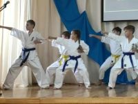 Мастер-класс киокушинкай карате в 21-й школе Минска