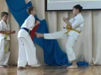 Мастер-класс киокушинкай карате в 21-й школе Минска